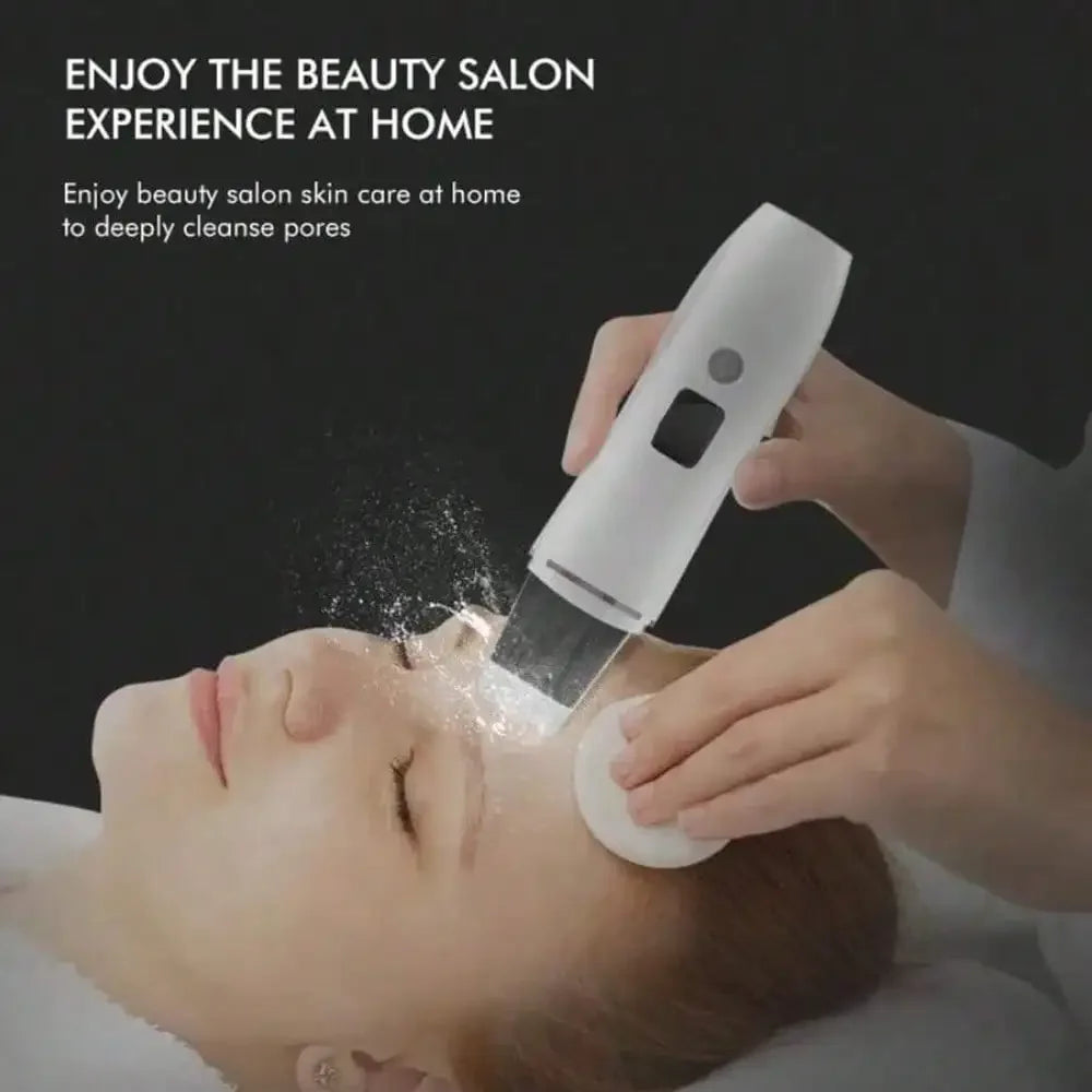 LumiClear Pro — EMS Ultrasonic Skin Scrubber & Pore Cleanser