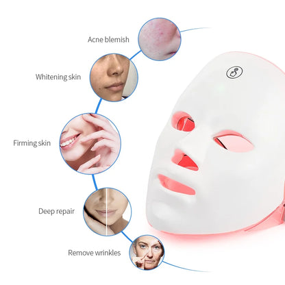 LumiMask Pro — 7-Color LED Photon Face Mask
