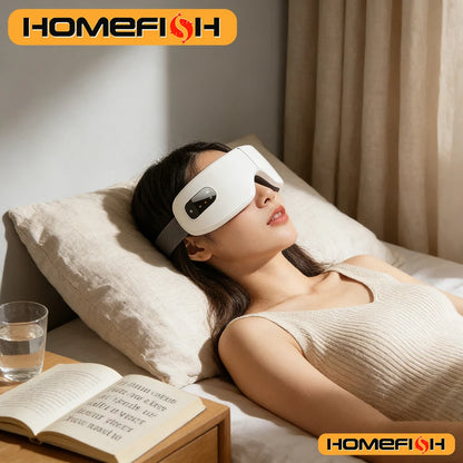 Intelligent Charging Steam Eye Massager - Bt Vibration Hot Compress Eye Mask for Children Eye Protection Device