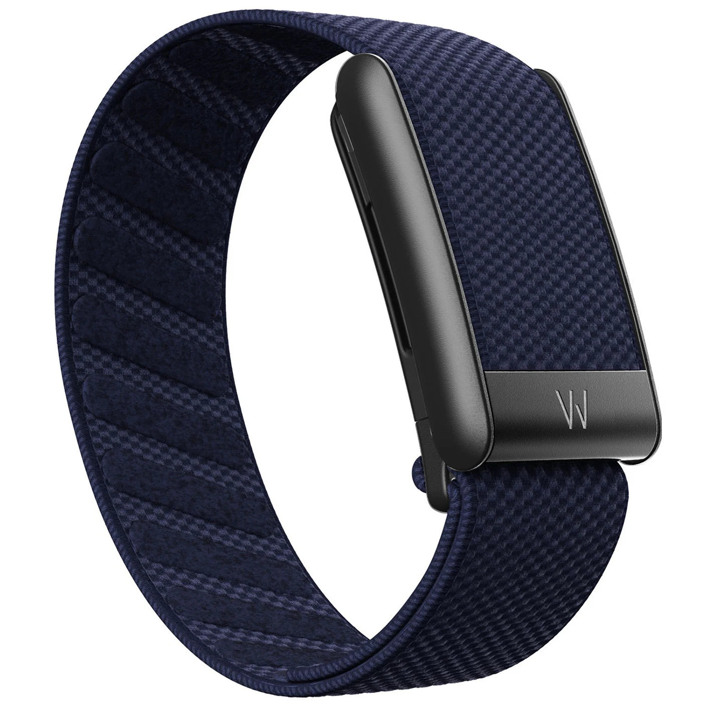 Suitable for Whoop 5.0 wristband strap, nylon woven elastic Whoop mg sports replacement strap, W logo metal