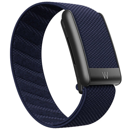 Suitable for Whoop 5.0 wristband strap, nylon woven elastic Whoop mg sports replacement strap, W logo metal