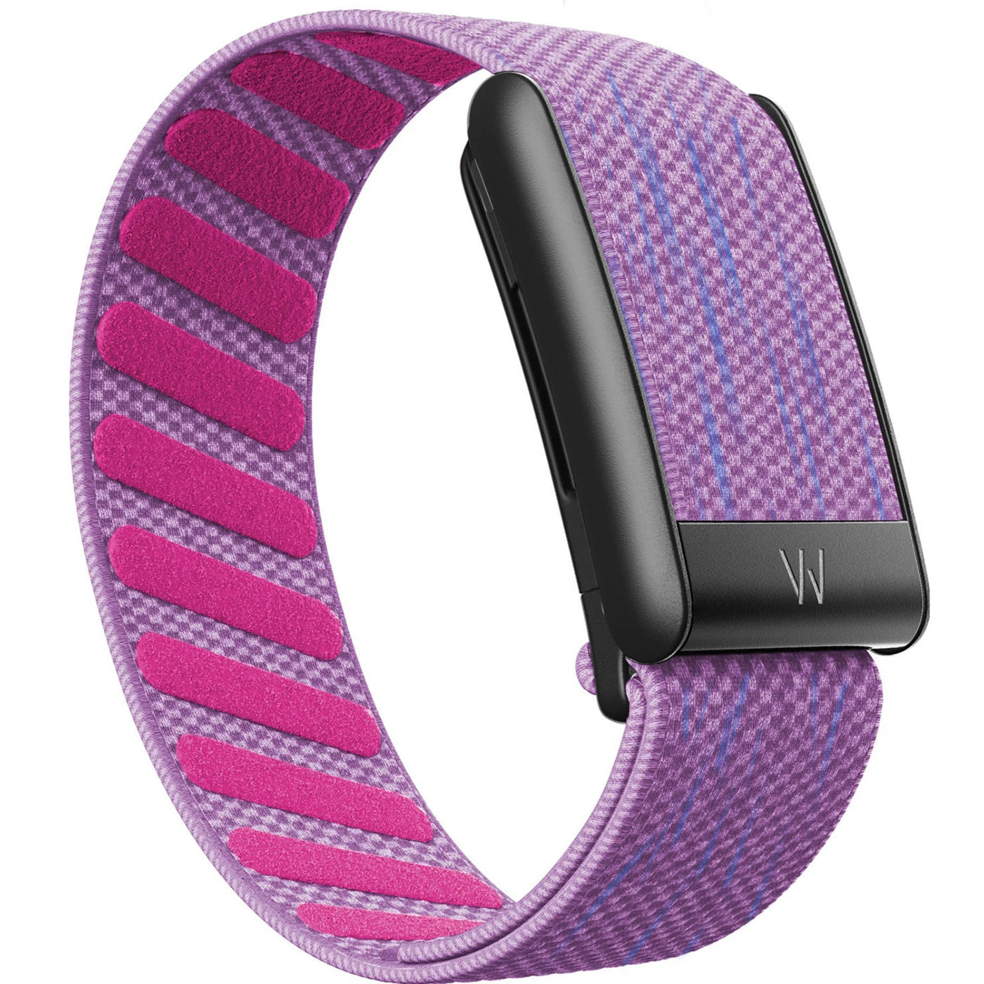 Suitable for Whoop 5.0 wristband strap, nylon woven elastic Whoop mg sports replacement strap, W logo metal