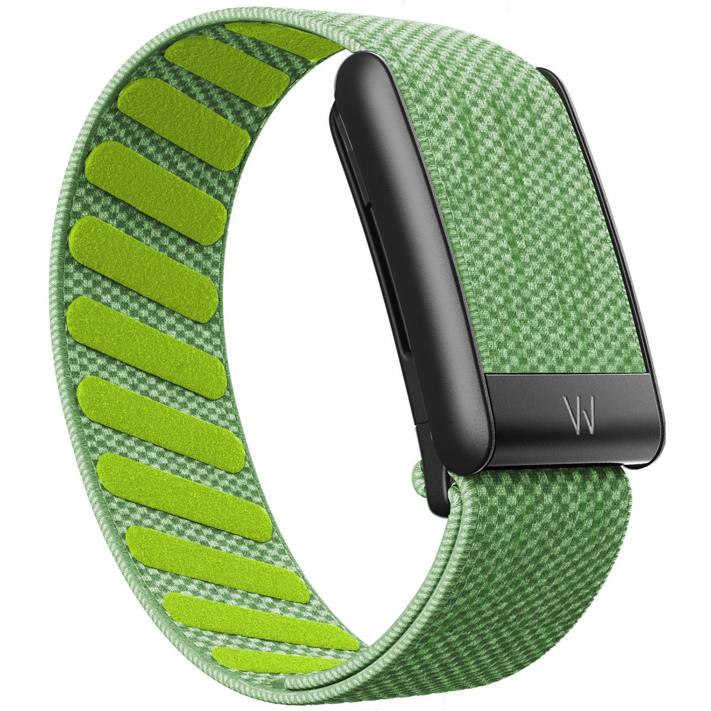 Suitable for Whoop 5.0 wristband strap, nylon woven elastic Whoop mg sports replacement strap, W logo metal