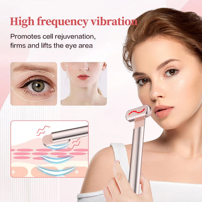 LumiWand Pro — 4-in-1 EMS Microcurrent Facial Wand