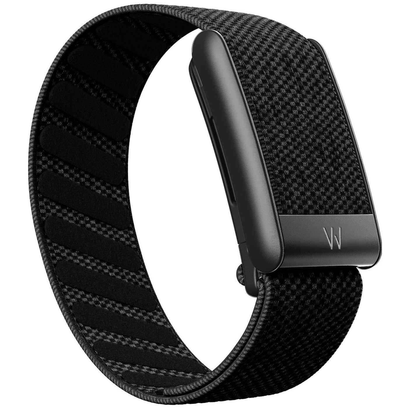 Suitable for Whoop 5.0 wristband strap, nylon woven elastic Whoop mg sports replacement strap, W logo metal