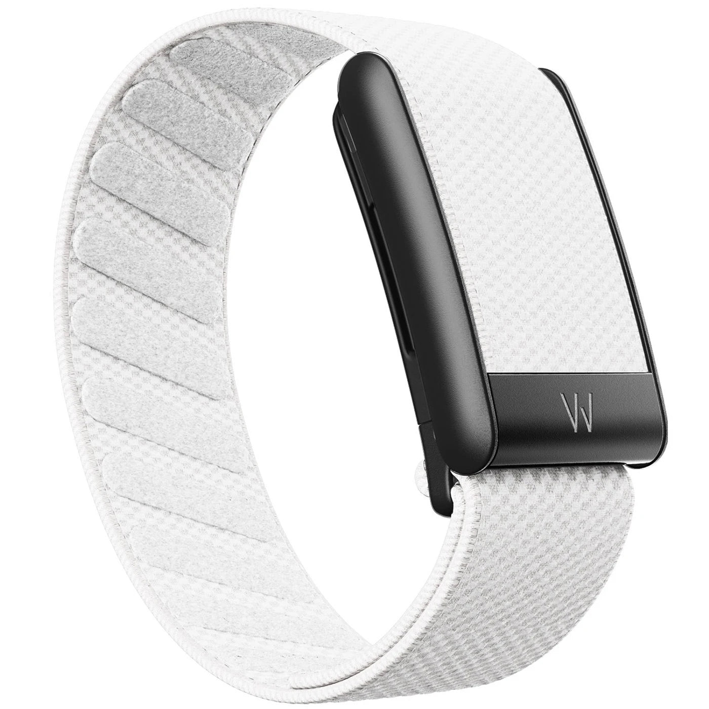 Suitable for Whoop 5.0 wristband strap, nylon woven elastic Whoop mg sports replacement strap, W logo metal