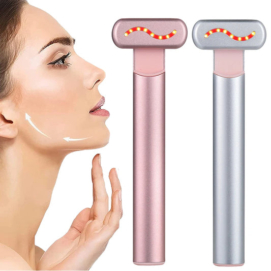 LumiWand Pro — 4-in-1 EMS Microcurrent Facial Wand