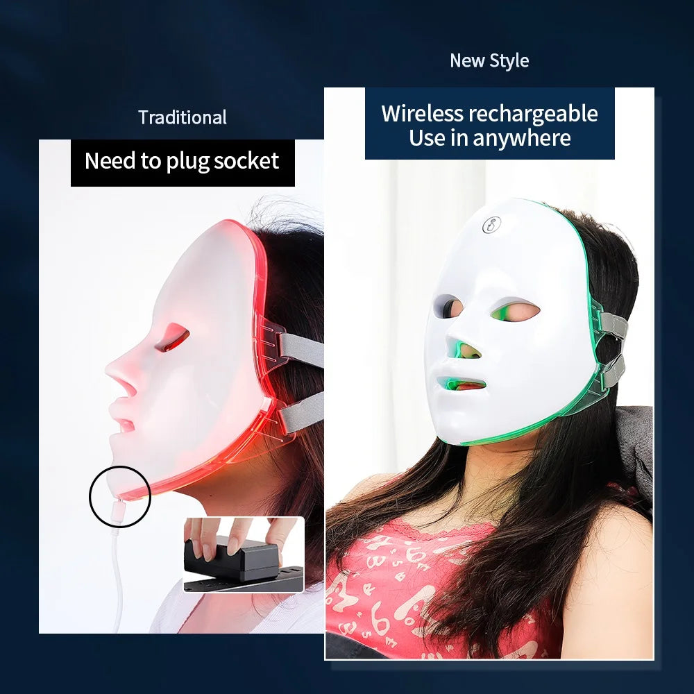 LumiMask Pro — 7-Color LED Photon Face Mask