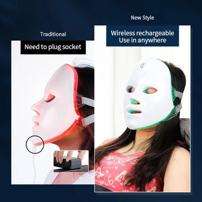 LumiMask Pro — 7-Color LED Photon Face Mask