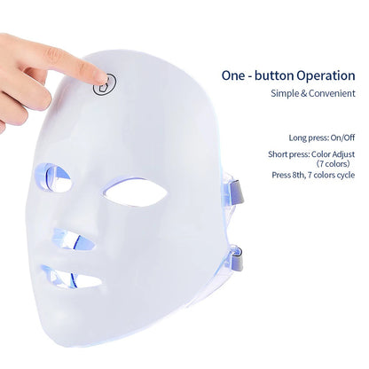 LumiMask Pro — 7-Color LED Photon Face Mask