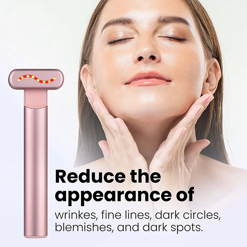 LumiWand Pro — 4-in-1 EMS Microcurrent Facial Wand