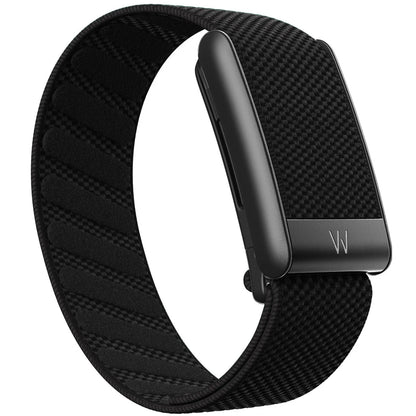 Suitable for Whoop 5.0 wristband strap, nylon woven elastic Whoop mg sports replacement strap, W logo metal
