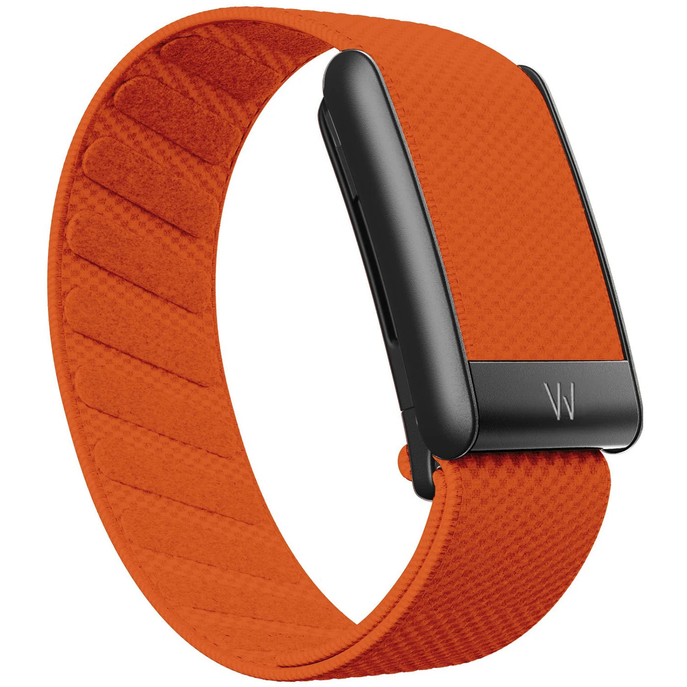 Suitable for Whoop 5.0 wristband strap, nylon woven elastic Whoop mg sports replacement strap, W logo metal
